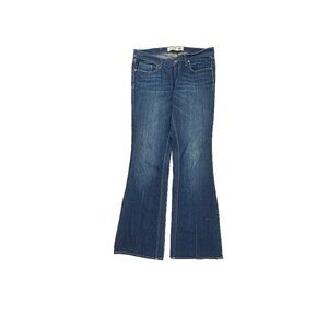 Pink Victoria Secret Flare Women's size 8 Dark Wash Blue Denim Jeans